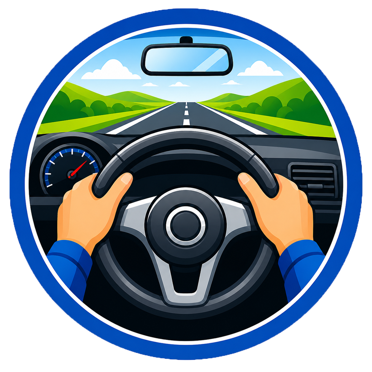 Solomon Driving  Logo